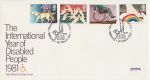 1981-03-25 Disabled Year Stamps Wallasey FDC (69039)