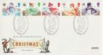 1985-11-19 Christmas Stamps Goose Green FDC (69049)