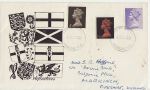 1967-06-05 Definitive Stamps London FDC (69193)