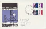 1964-09-04 Forth Road Bridge stamps Bureau EC1 FDC (69232)
