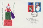 1966-12-01 Christmas Stamps Bureau FDC (69262)