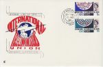 1965-11-15 ITU Centenary Stamps Fareham cds FDC (69279)