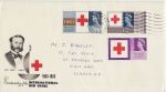 1963-08-15 Red Cross Stamps Forest Gate FDC (69281)