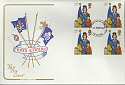 1982-03-24 Girl Guide Gutter Stamps FDC (6928)