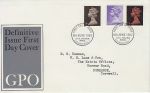 1967-06-05 Definitive Stamps Bureau FDC (69300)