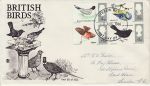 1966-08-08 British Birds Stamps Exeter FDC (69337)