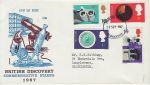 1967-09-19 British Discoveries Stamps Gloucester FDC (69361)