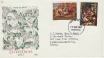 1967-11-27 Christmas Stamps Mansfield FDC (69374)