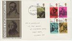 1970-06-03 Literary Anniversaries Stamps London FDC (69469)