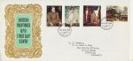 1968-08-12 British Paintings Stamps Bureau FDC (69504)