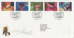 1998-11-02 Christmas Angels Stamps Bureau FDC (69583)