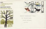 1966-08-08 British Birds Stamps Croydon FDC (69621)