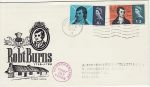 1966-01-25 Robert Burns Stamps Phos Southampton FDC (69623)