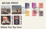 1976-02-25 Definitive Stamps Field PO 981 cds FDC (69659)