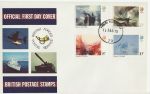 1975-02-19 British Painters Stamps Forces cds FDC (69663)