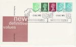 1975-12-03 Multi Value Coil Stamps Windsor FDC (69774)