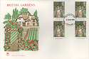 1983-08-24 Gardens Sissinghurst Gutter Stamps FDC (6981)