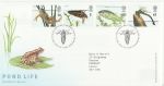 2001-07-10 Pond Life Stamps T/House FDC (70171)