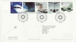 2002-05-02 Airliners Stamps T/House FDC (70191)