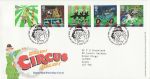 2002-04-09 Circus Stamps T/House FDC (70197)