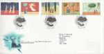 1996-10-28 Christmas Stamps Bureau FDC (70240)