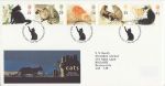 1995-01-17 Cats Stamps Bureau FDC (70249)
