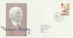 1990-07-10 Thomas Hardy Stamp Bureau FDC (70299)