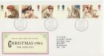 1984-11-20 Christmas Stamps Bureau FDC (70340)