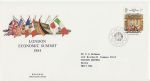 1984-06-05 Economic Summit Stamp Bureau FDC (70344)