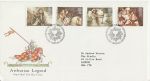 1985-09-03 Arthurian Legend Stamps Bureau FDC (70353)