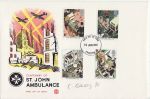 1987-06-16 St John Ambulance Stamps Chester FDC (70371)