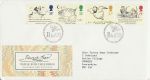 1988-09-06 Edward Lear Stamps Bureau FDC (70376)