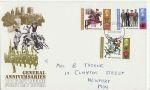 1971-08-25 Anniversaries Stamps Newport FDC (70393)