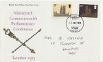 1973-09-12 Parliamentary Conference Stamps Gwent FDC (70397)