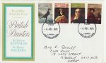 1973-07-04 British Painters Stamps Llanelli FDC (70406)