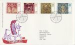 1976-11-24 Christmas Stamps Bureau FDC (70423)