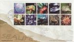 2007-02-01 Sea Life Stamps T/House FDC (70470)