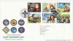 2007-07-26 Scout Centenary Stamps T/House FDC (70481)