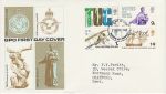 1968-05-29 Anniversaries Stamps Harrow FDC (70532)