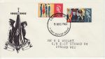 1965-08-09 Salvation Army Stamps London WC FDC (70581)