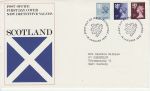 1978-01-18 Scotland Definitive Stamps Edinburgh FDC (70611)