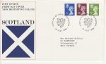 1980-07-23 Scotland Definitive Stamps Edinburgh FDC (70619)