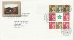 1994-07-26 N Ireland Booklet Pane Stamps Belfast FDC (70634)