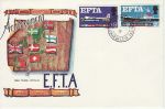 1967-02-20 EFTA Stamps Sussex cds FDC (70661)
