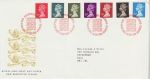 1989-09-26 Definitive Stamps Bureau FDC (70705)
