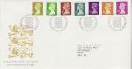 1991-09-10 Definitive Stamps Bureau FDC (70709)