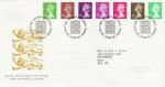 1996-06-25 Definitive Stamps Bureau FDC (70713)
