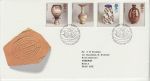 1987-10-13 Studio Pottery Stamps Bureau FDC (70731)