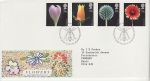1987-01-20 Flowers Stamps Bureau FDC (70736)