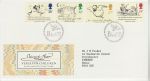 1988-09-06 Edward Lear Stamps Bureau FDC (70746)